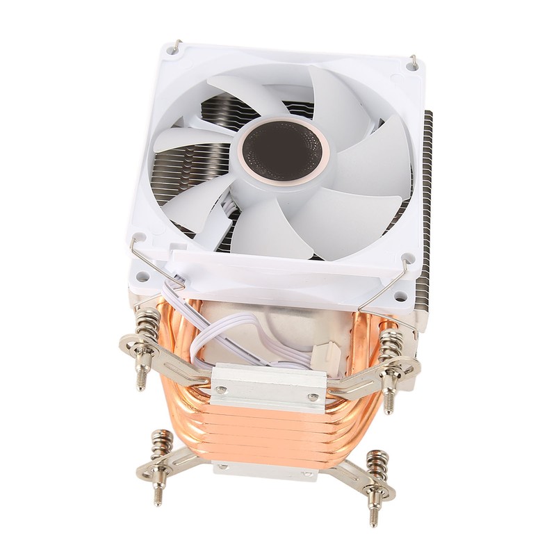 9CM CPU Cooler 6 Copper Heat Pipes Colorful Lighting Effects