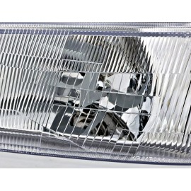 jpautowholesale For 1997-2002 Mitsubishi Mirage Headlight Halogen Set Driver and Passenger Side