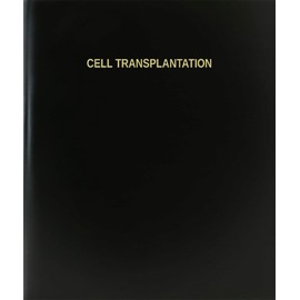 BookFactory Cell Transplantation Log Book/Journal/Logbook - 120 Page, 8.5''x11'', Black Hardbound (XLog-120-7CS-A-L-Black(Cell Transplantation Log Book))