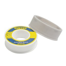 Surtek 138058 Cinta Sella Roscas, Uso Industrial, 3/4" X 13 m