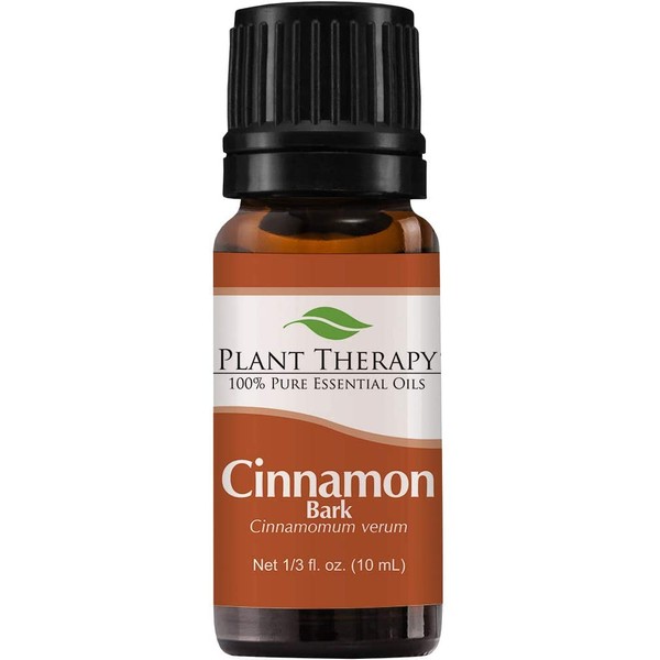 Plant Therapy Cinnamon Bark Essential Oil 10 mL (1/3 oz) 100% Pure, Undiluted, Therapeutic Grade