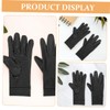 Abaodam 1 Pair Copper Finger Compression Gloves for Outdoor Sports