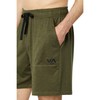 RVCA Mens Sport 17" Athletic Shorts - C-Able (Olive, Small)