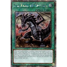 The Fang of Critias (Platinum Secret Rare) - RA04-EN255 - Platinum Secret Rare - 1st Edition