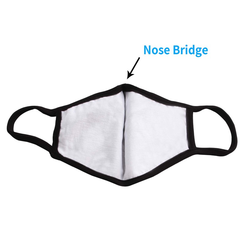 1 Pack Face Mask Cloth Reusable Washable Cover Triple Layer