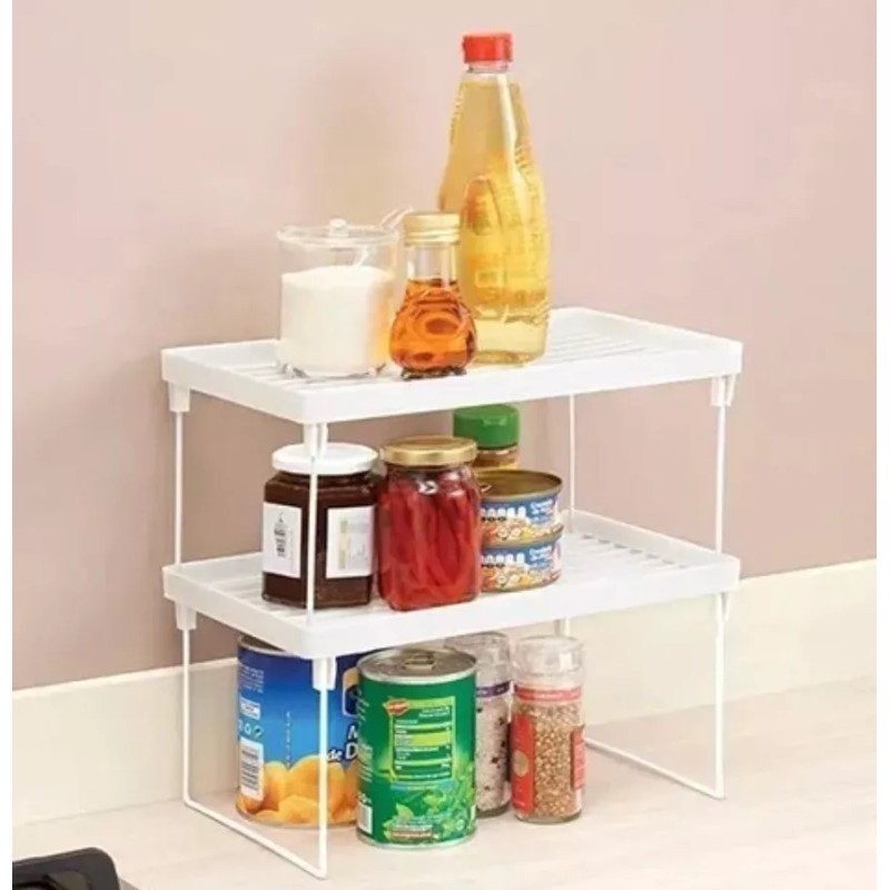 Betterware Repisa Apilable Organizadora De Espacios, Cocina, Etc