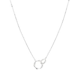 Liebeskind Berlin Necklace 45 cm Stainless Steel with Infinity Pendant, Stainless Steel, none