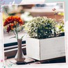 Dandat 2 Set Wood Boxes for Centerpieces 16x4 Inch Rectangle