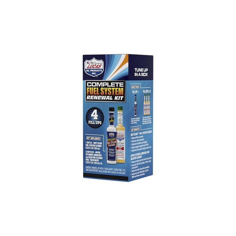 Lucas Oil 10966 Complete Fuel System Renewal Kit
