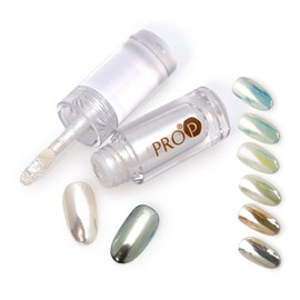 Metallic Pearl Liquid Powder Powder Sponge, 1 Piece (353) (353-MF Blue Pearl)