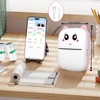 Funducts Mini Sticker Printer, Pocket Thermal Sticker Printer Machine, Thermal