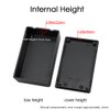 LeMotech 5 Pieces Plastic Project Boxes Junction Case for Electronic