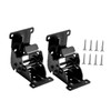 Baoblaze 2X Furniture Leg Hinges Folding Self Locking Hardware Accessory