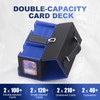 Stepane Portable Trading Card Storage Box, 3 In 1 Card