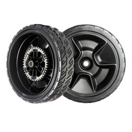Set of 2 Lawn Mower Rear Drive Wheels Compatible with Honda HRN216 Walk Behind Lawn Mower - Replaces 42710-VR8-N00ZA - 8 Inch