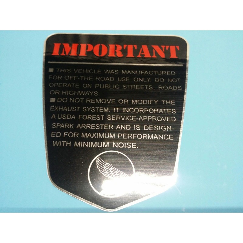 HONDA CT70 TRAIL70 1972 FRAME DECAL GRAPHIC SET (#H47)