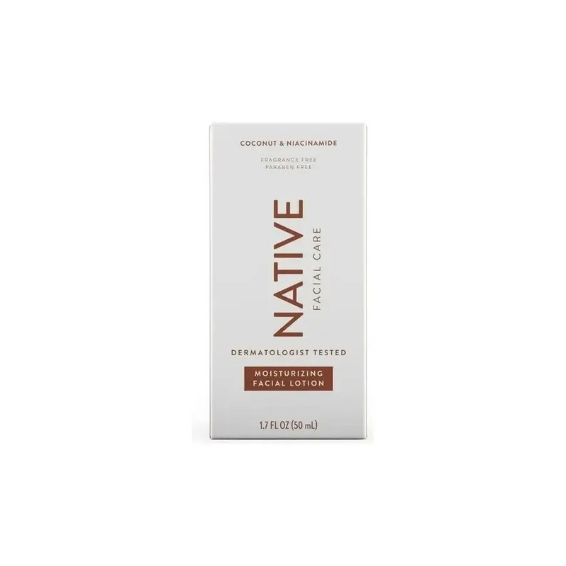 Native Crema Hidratante Facial Diario Unisex Natural Locion