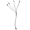 JYtrend 4 Way Splitter Connector for Neon El Wire Light