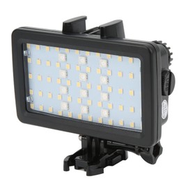 Rosvola Linterna de Buceo, Linterna Subacuática 8 Modos de Iluminación Luces Subacuáticas SL‑20 RGB Luz de Relleno de Buceo Impermeable Luz de Video LED Subacuática para Cámara de Acción