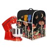 YUVAMAGIMO Moon Mushroom Butterfly Stand Mixer Dust-proof Cover with Organizer
