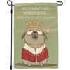 Primitives by Kathy Decorative Double-Sided Garden Flag - Somewhat Welcome