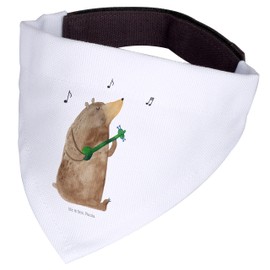 Mr. & Mrs. Panda Hundehalstuch L Bär Lied - Geschenk, groß, Valentine, Teddybär, Teddy, Valentinstag, Liebeslied, Liebe, große Hunde