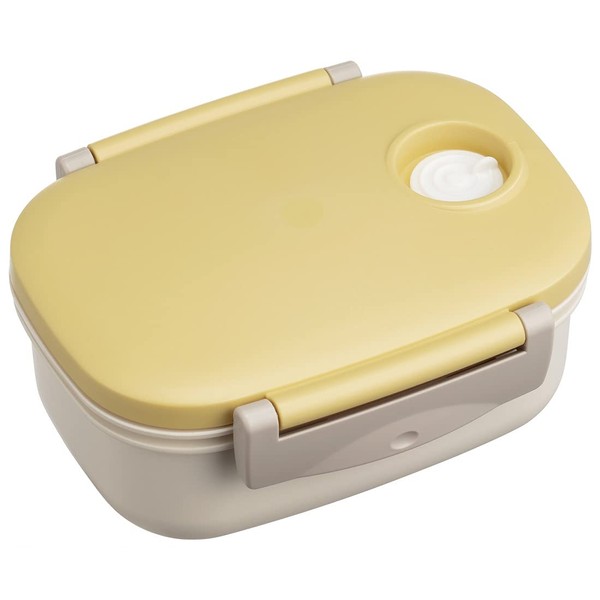 Skater MPP3N-A Vacuum Container, Storage Container, Small, Sealed Container, Yellow, Made in Japan, 15.9 fl oz (450 ml)