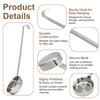 Bivethoi 3 oz 10.55" Stainless Steel Pizza Sauce Spoon