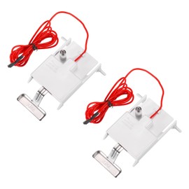 sourcing map Single Ice Thickness Control Probe Flat Mouth Ice Thickness Sensor 150cm Line for Ice Maker 2pcs