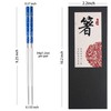 Titanium Plated Chopstick Stainless Steel Chopsticks Metal Chopsticks Reusable Dishwasher