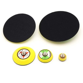 Velcro Sanding Disc Backing Plate with M8 Thread, Sanding Pad for Wood, Metal, Carving, Shapes, Sanding, Polishing, Diameter 150 mm, Pack of 1