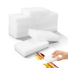 Paquete de 10 esponjas de melamina para limpieza multiusos – Borradores de esponja mágica resistentes y duraderos para uso en fregaderos, cocina, baños, paredes, suelos, bañeras, zapatos, muebles