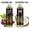 Aceite Jojoba Dorado 100% Orgánico Prensado En Frio 300 Ml