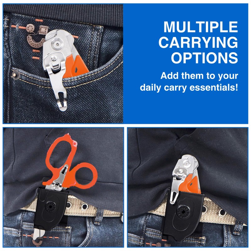 Heavy Duty 6 in 1 Multifunctional Trauma Shears Foldable |