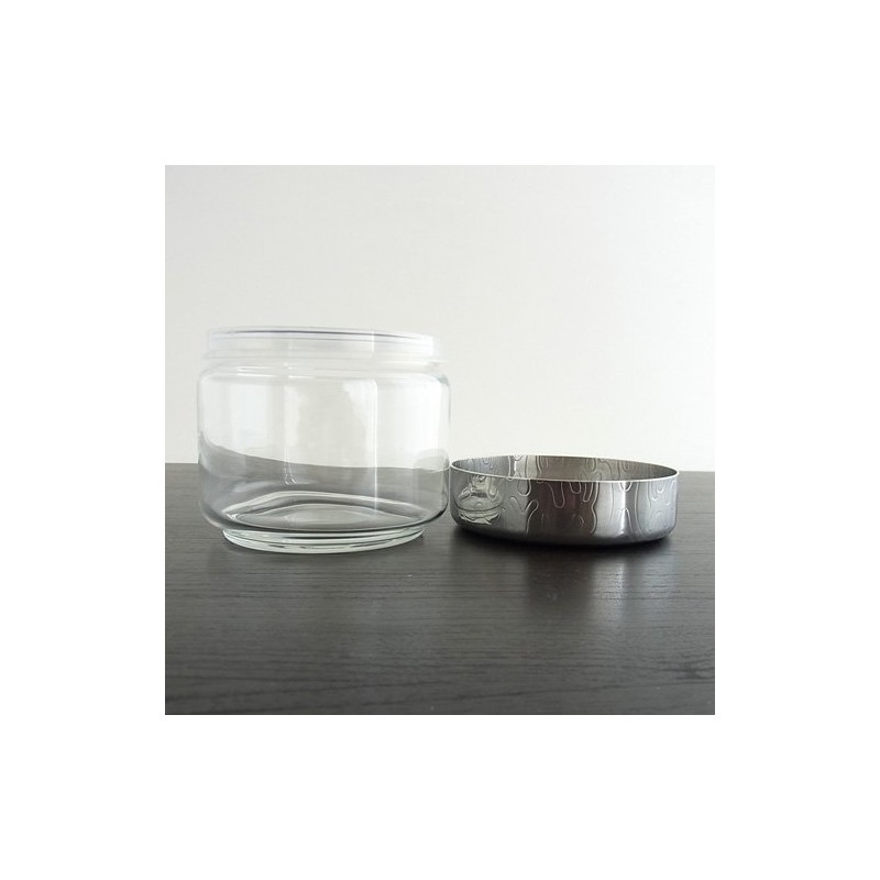 Alessi MW21/50 Dressed Küchendose aus Glas 50 cl