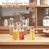 24 Pcs 30ml/1oz Glass Bottles Transparent Mini Glass Vials Empty