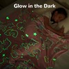 Glow in The Dark Unicorn Blanket for Girls - Fleece