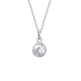 Elli Necklace Football World Cup World Cup World Champion Sport Fan Fashion 925 Silver, None