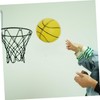 KONTONTY 6pcs Mini Basketballs Set with Pump Soft Indoor Balls