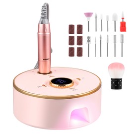 13-in-1 Professionelle Elektrische Nagelfeile Set für Maniküre & Pediküre – 35.000 U/min Hochgeschwindigkeit, 10h Laufzeit (4000mAh Akku), LED-Display, Bidirektional – Ideal für Anfänger & Profis