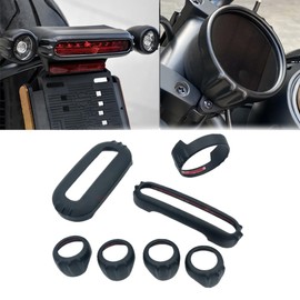 MAORANG Sportster S Sportster S 1250 RH1250S 2021-2024 Headlight Cover Tail Light Cover Steering Speedometer Bezel Cover Motorcycle Accessories (Set of 1)