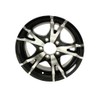 14 x 5.5 Sendel T07 Black Machined Aluminum Trailer Wheel