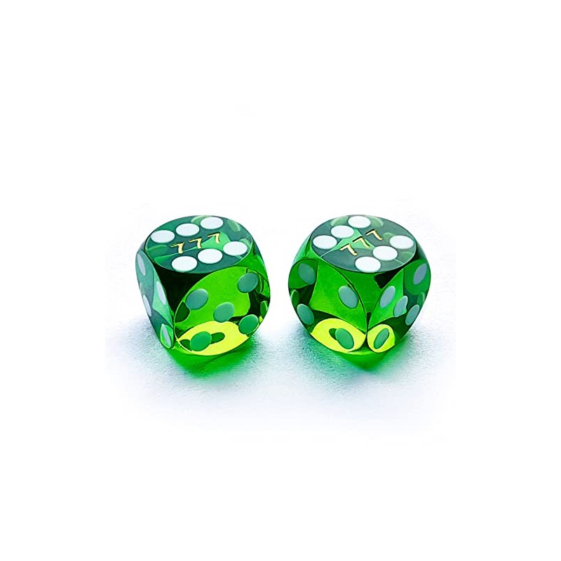 Bescon Professional Precision Dice Round Corner 9/16" (14.3mm) with Random