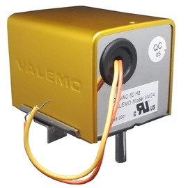 Valemo VDM10B, Spring Return Damper Actuator and Motor with Adjustable Stop for Bleeding, Can Replace Honeywell M847D Damper Actuators, 24 VAC, No Switch