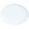 Dajar Diwali Oval Platter 33 x 25 cm, White, 33