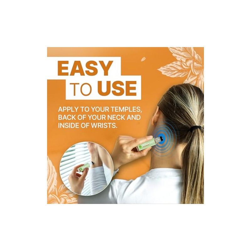 Migrastil Barra Migrañas Magnesio Aceite Esencial Refrescante Menta Eucalipto Tópico
