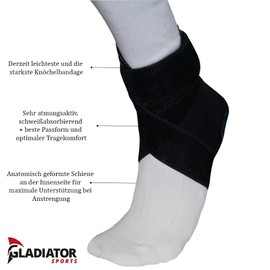 Gladiator Sports Sports Max Lightweight Ankle Support