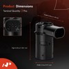A-Premium 4-PC Rear Reverse Backup Parking Aid Assist Sensor Compatible