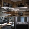 Tesfish 12V LED Strip, 2M SMD 5630 White 6000K LED