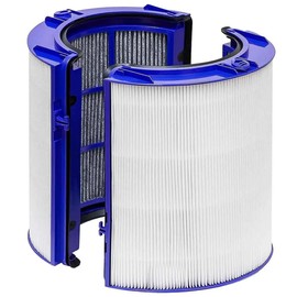 MaximalPower 360° Combi Glass HEPA + Carbon 2-in-1 Filter Compatible for Dyson TP04, TP06, TP07, TP09, TP10 HP06, HP07, HP09, HP10, HP04 PH01, PH02, PH03, PH04 Air Purifiers (1)